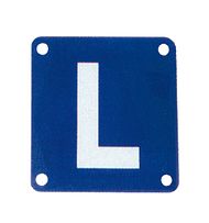 L Schild Alu 