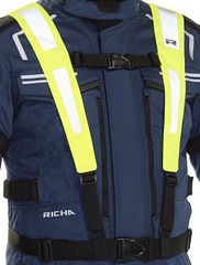 Safety Belt Vest fluo gelb