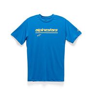 Tech Line Up Performance TEE hellblau