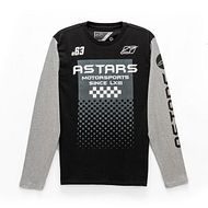 Tachen TEE LS schwarz grau h.