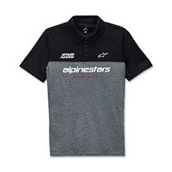 Paddock Polo schwarz asch grau