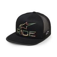 Ride 4.0 Camo Trucker Hat schwarz
