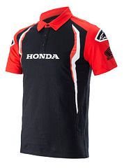Honda Polo Shirt red black