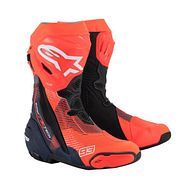 Supertech R Marquez R04 Boots rot fluo dunkel blau schwarz