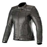 Gal Leather Jacket femmes noir