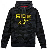 Area Hoodie Holzkohle