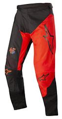Racer Supermatic Pants schwarz hellrot