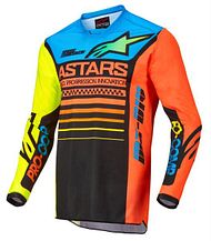 Racer Compact Jersey schwarz gelb fluo coral