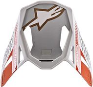 Alpinestars Visor S-M8 fluo orang mit gold M&G