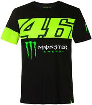 VR46 T-Shirt Dual 397504 schwarz