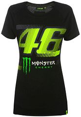 VR46 T-Shirt Monza Lady 359604 schwarz