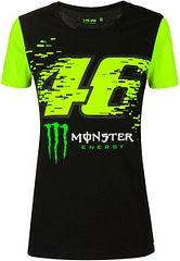 VR46 T-Shirt Monza Lady 397404 schwarz
