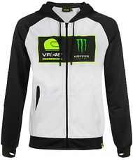 VR46 Hoodie Dual Academy 35940 weiss