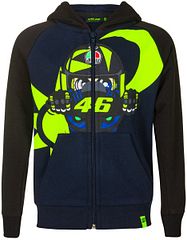 VR46 Hoodie Motina Kid 393002 blau