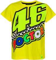 VR46 T-Shirt The Doctor Kid  gelb