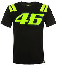 VR46 T-Shirt Race 351304 schwarz