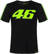 VR46 T-Shirt Tapes 390304 schwarz