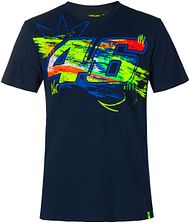 VR46 T-Shirt Wintertest 391102 blau