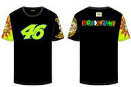 VR46 T-Shirt Heritage schwarz