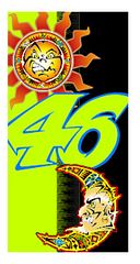 VR46 Neckwear Heritage multicolor