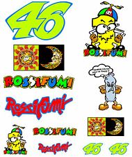 VR46 Big Stickers Set Heritage multicolor