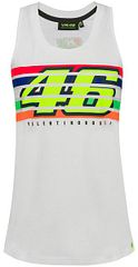 VR46 Tank Top Stripes 352606 weiss