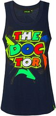 VR46 Tank Top StreetArt Lady blau