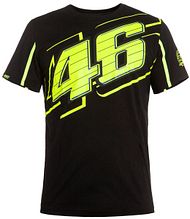 VR46 T-Shirt 204604 schwarz
