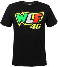 VR46 T-Shirt Race WLF 306404 schwarz