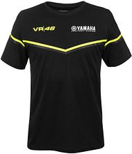 VR46 T-Shirt Black 315504 schwarz