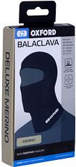 Deluxe Balaclava Merino Blk 