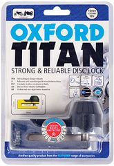Titan Chrome Disc-Lock & Pouch 