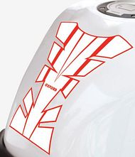Sheer Arrow Tank Pad - Red 
