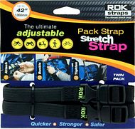 ROK Straps MD 16mm Adj Black 