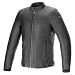 Blacktrack Leather Jacket  Alpinestars Lederjacke Herren
