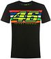 VR46 T-Shirt Stripes 350304 VR46 Classic