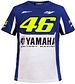 VR46 T-Shirt 214409 VR46 Yamaha