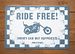 Oxford Garage Metal Sign Oxford Schild Ride Free