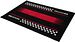 Door Mat Pitlane 90x60cn red Oxford Türmatte 90 x 60cm rot