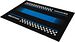 Door Mat Pitlane Suzi blue Oxford Türmatte 90 x 60cm blau